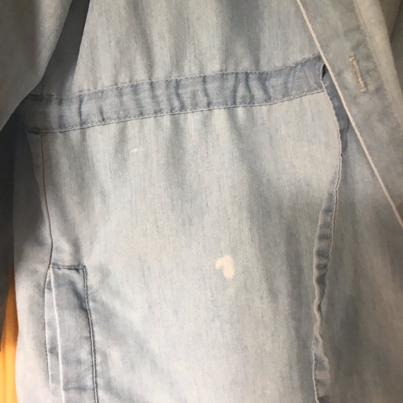 Kenneth Cole Long Denim Shirt/Coverup - Picture 6 of 7